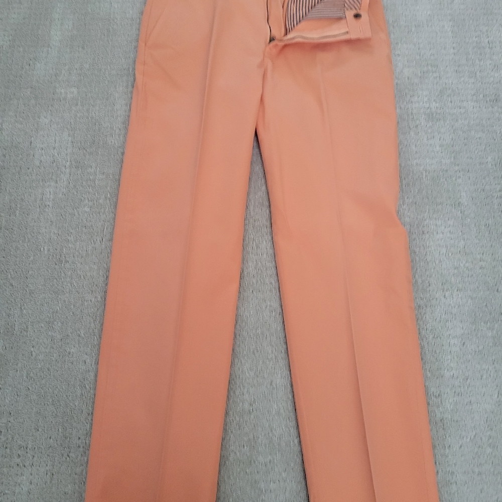 Light Orange Brooks Brothers Pants 34x34